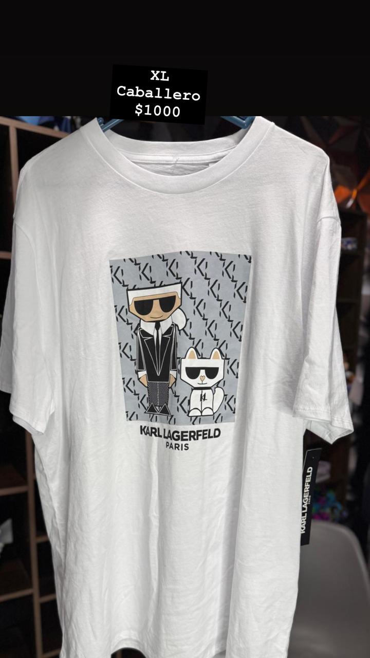 camisa karlagerfeld blanca xl