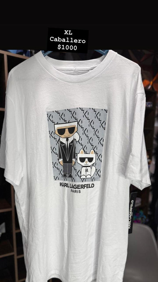 camisa karlagerfeld blanca xl